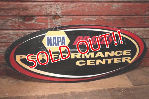画像5: dp-221001-41 NAPA / BRAKES PERFORMANCE CENTER Metal Sign