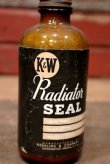 画像2: dp-220901-100 K&W Radiator SEAL / 5 OZ. Vintage Glass Bottle