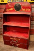 画像1: dp-221001-48 CARTER CARBURETER / 1940's Fuel Filter Metal Display Shelf Cabinet