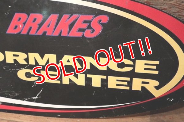 画像3: dp-221001-41 NAPA / BRAKES PERFORMANCE CENTER Metal Sign