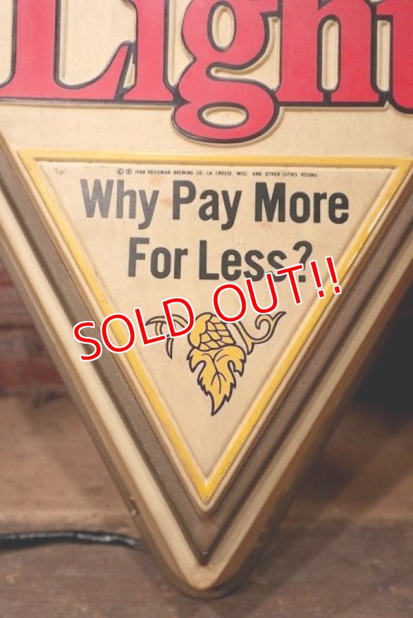 画像7: dp-221001-28 Blatz Light Beer / 1980's Lighted Sign