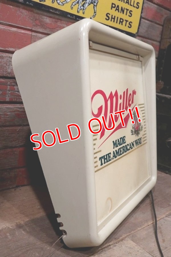 画像10: dp-221001-23 Miller Beer / 1970's Lighted Sign
