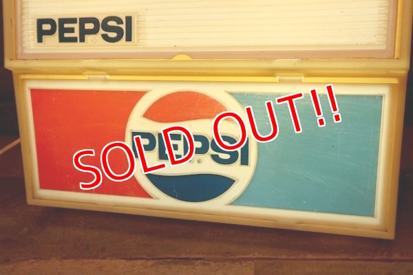 画像3: dp-221001-03 PEPSI / 1970's-1980's Lighted Menu Sign