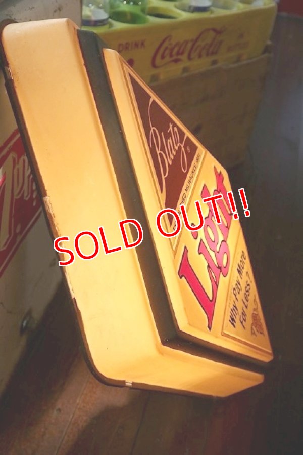 画像3: dp-221001-28 Blatz Light Beer / 1980's Lighted Sign