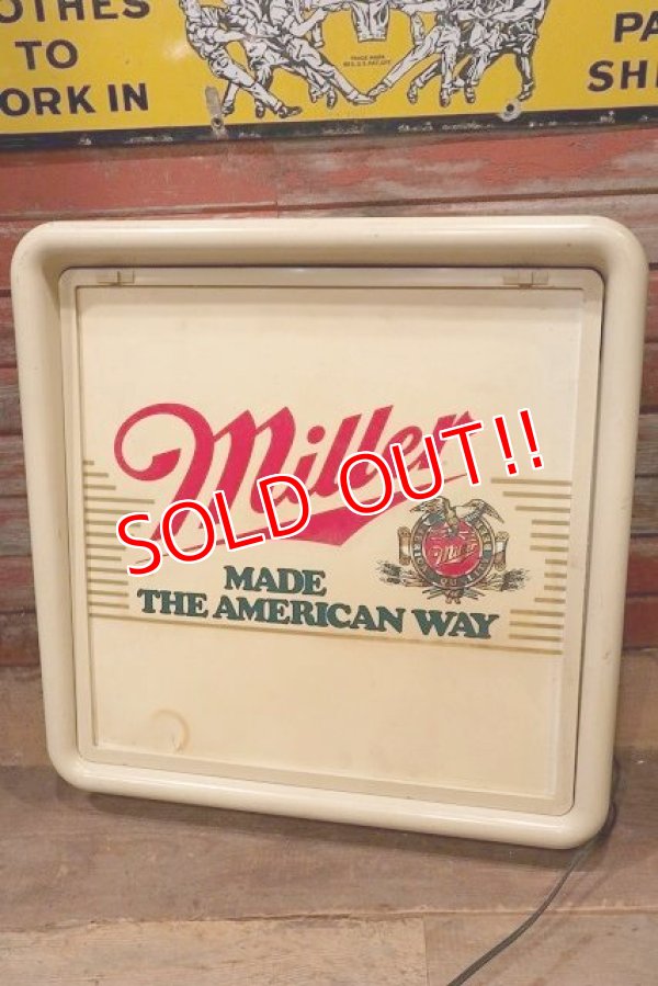 画像5: dp-221001-23 Miller Beer / 1970's Lighted Sign
