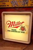 画像1: dp-221001-23 Miller Beer / 1970's Lighted Sign