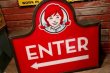 画像4: dp-221001-37 WENDY'S / 2013〜 Drive-Thru Sign "ENTER"