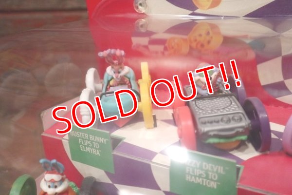 画像7: ct-221001-07 McDonald's / 1991 TINY TOON Adventures FLIP CARS Happy Meal Display