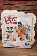 画像: ct-221001-09 McDonald's / 1989 TALE SPIN DIE-CAST PLANES Happy Meal Display