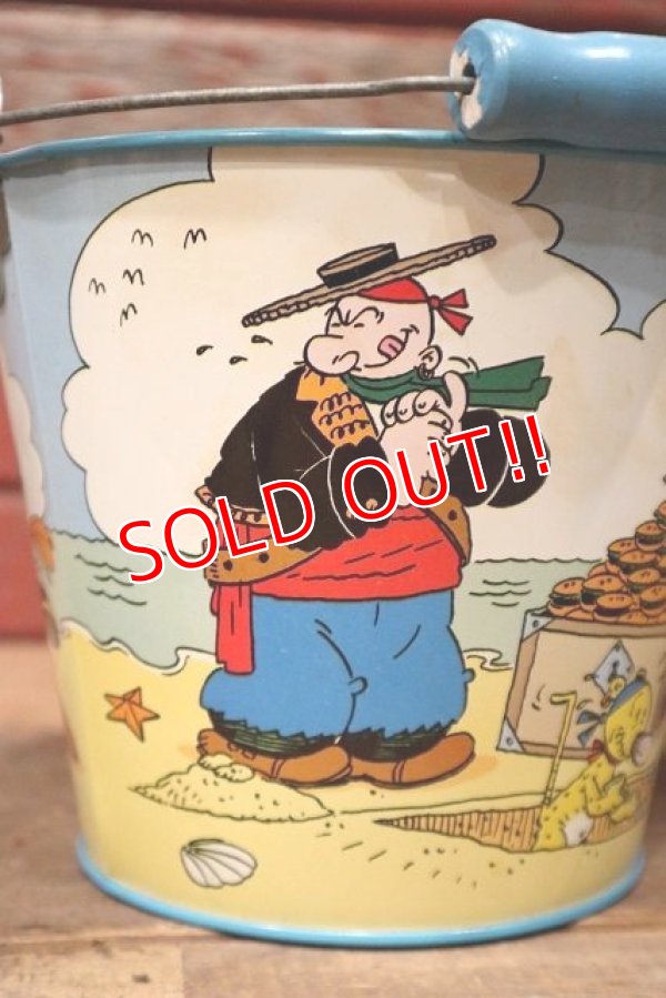 画像4: ct-220901-13 Popeye / Schylling 1996 Metal Bucket