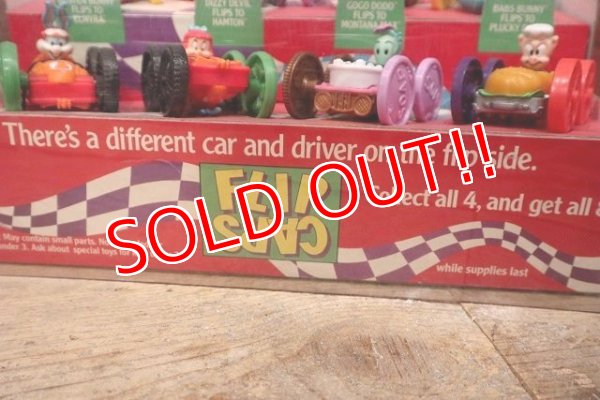 画像8: ct-221001-07 McDonald's / 1991 TINY TOON Adventures FLIP CARS Happy Meal Display