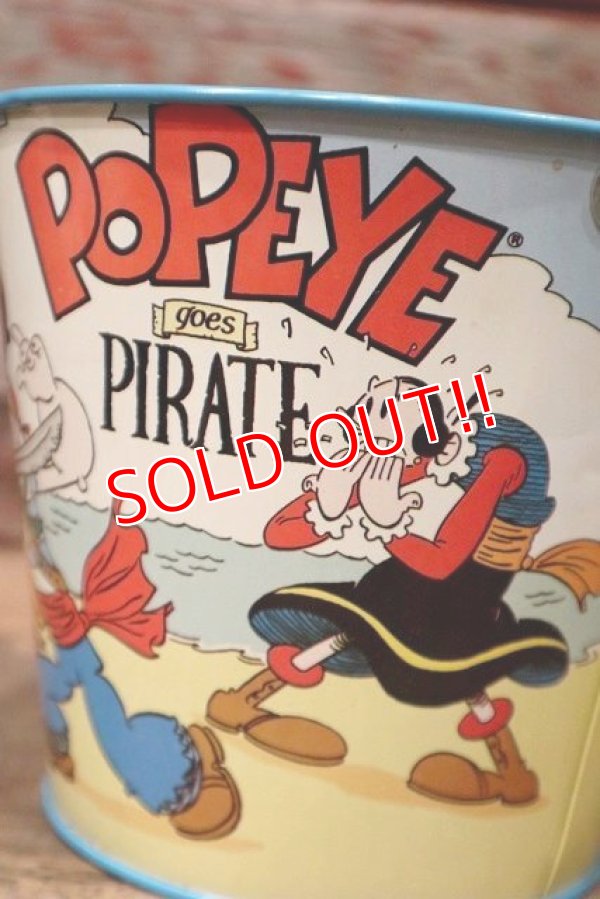 画像3: ct-220901-13 Popeye / Schylling 1996 Metal Bucket