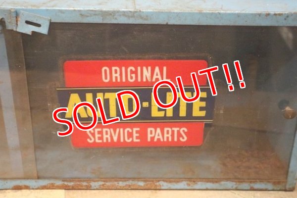 画像2: dp-221001-57 AUTO-LITE SERVICE PARTS / 1970's Metal Cabinet