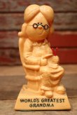 画像1: ct-220901-15 R & W BERRIES 1970's Message Doll "WORLD'S GREATEST GRANDMA"