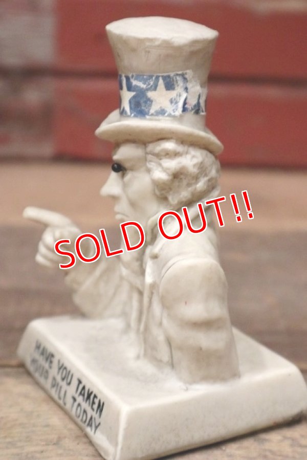 画像3: ct-220901-15 Russ Berrie & Wallace Berrie 1969 Message Doll "Uncle Sam"