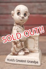画像: ct-220901-15 R & W BERRIES 1970's Message Doll "World's Greatest Grandpa"