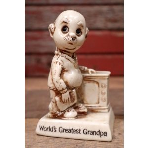 画像: ct-220901-15 R & W BERRIES 1970's Message Doll "World's Greatest Grandpa"