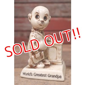 画像: ct-220901-15 R & W BERRIES 1970's Message Doll "World's Greatest Grandpa"
