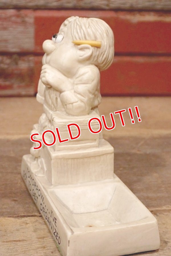 画像3: ct-220901-15 R& W BERRIES 1970's Message Doll "Tomorrow...I've Got to Get Organized"