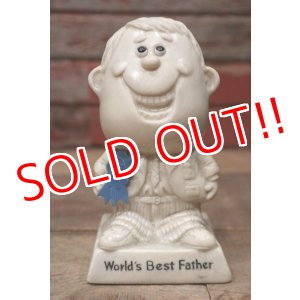 画像: ct-220901-15 R & W BERRIES 1970's Message Doll "World's Greatest Father"