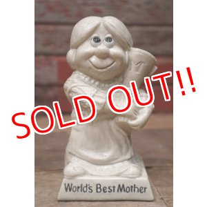 画像: ct-220901-15 R & W BERRIES 1970's Message Doll "World's Greatest Mother"