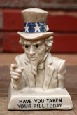 画像1: ct-220901-15 Russ Berrie & Wallace Berrie 1969 Message Doll "Uncle Sam"