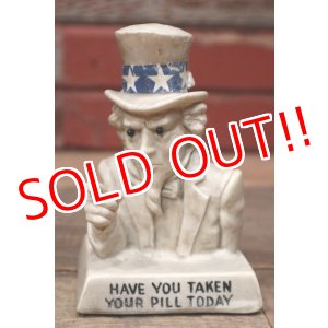 画像: ct-220901-15 Russ Berrie & Wallace Berrie 1969 Message Doll "Uncle Sam"