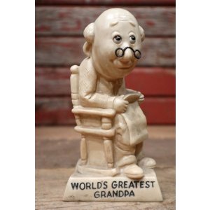 画像: ct-220901-15 R & W BERRIES 1970's Message Doll "WORLD'S GREATEST GRANDPA"