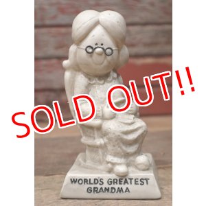 画像: ct-220901-15 R & W BERRIES 1970's Message Doll "WORLD'S GREATEST GRANDMA"