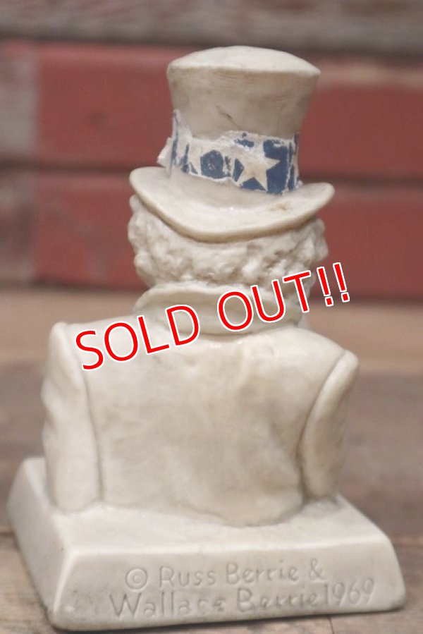 画像5: ct-220901-15 Russ Berrie & Wallace Berrie 1969 Message Doll "Uncle Sam"