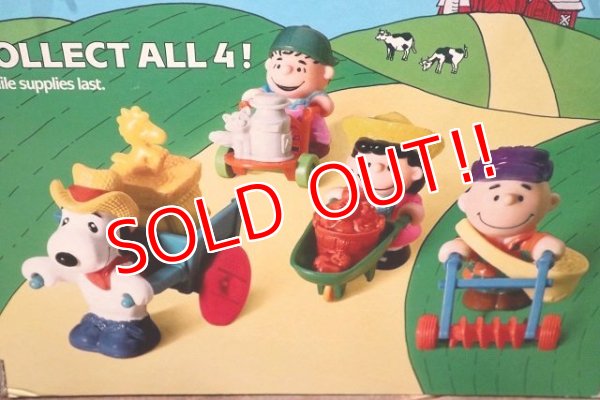 画像13: ct-221001-08 McDonald's / 1989 PEANUTS Happy Meal Display