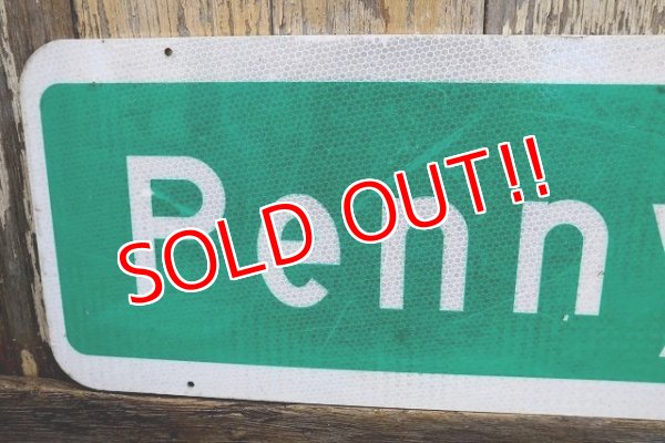 画像2: dp-221001-01 Road Sign "Penny Av"