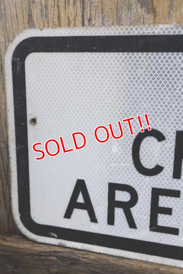 画像2: dp-221001-01 Road Sign "WHEN CHILDREN ARE PRESENT"