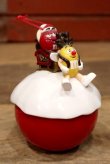 画像1: ct-220601-01 MARS / M&M's 2000's Red & Yellow Christmas Ornament Container