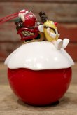 画像5: ct-220601-01 MARS / M&M's 2000's Red & Yellow Christmas Ornament Container