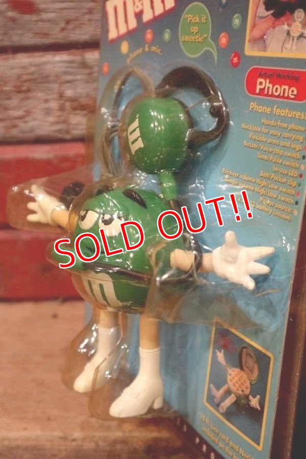 画像3: ct-220601-01 MARS / M&M's 1990's Actual Working Phone "Green"