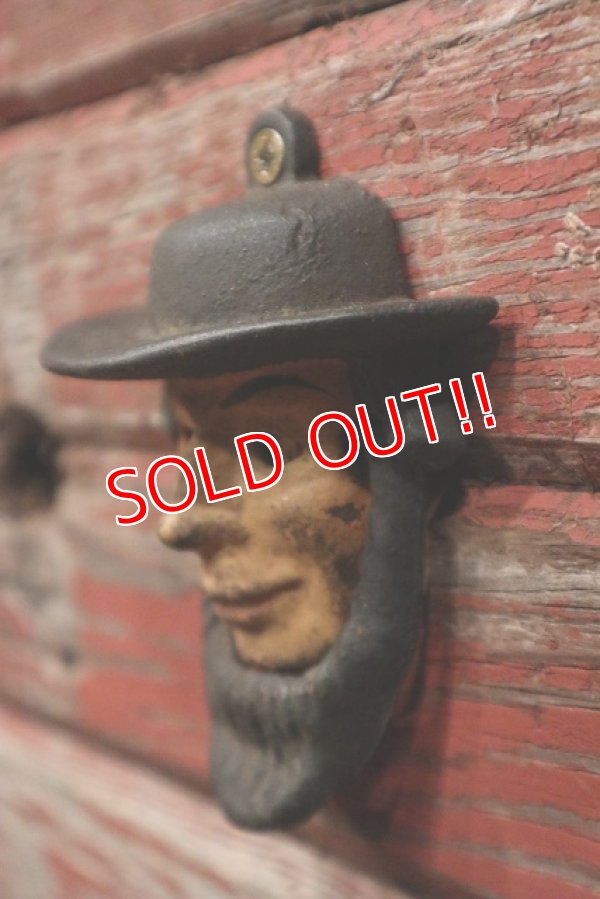 画像4: dp-220901-121 Vintage Cast Iron Door Knocker