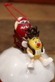 画像2: ct-220601-01 MARS / M&M's 2000's Red & Yellow Christmas Ornament Container