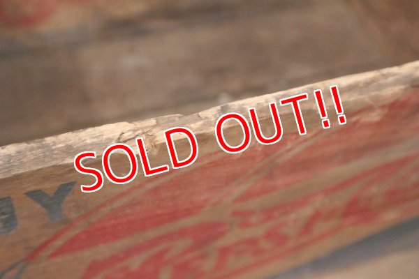 画像8: dp-221101-28 PEPSI COLA / 1940's Wood Box