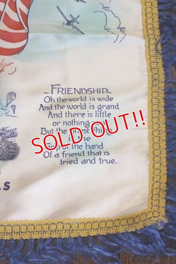 画像5: dp-221101-18 U.S.ARMY "FORT BLISS" 1950's-1960's Cushion Cover