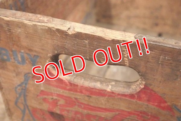 画像11: dp-221101-28 PEPSI COLA / 1940's Wood Box