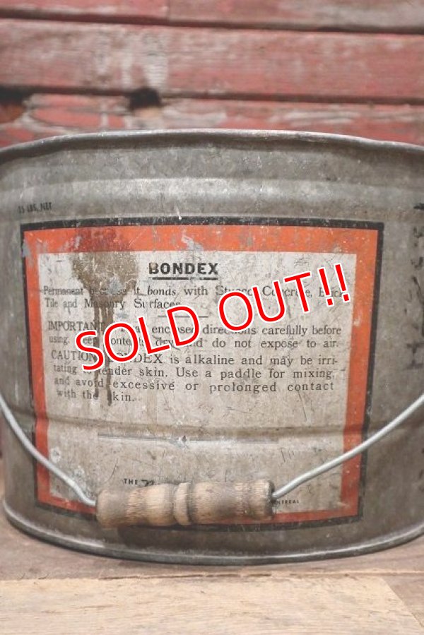 画像3: dp-221101-30 BONDEX CEMENT PAINT / 1950's Bucket