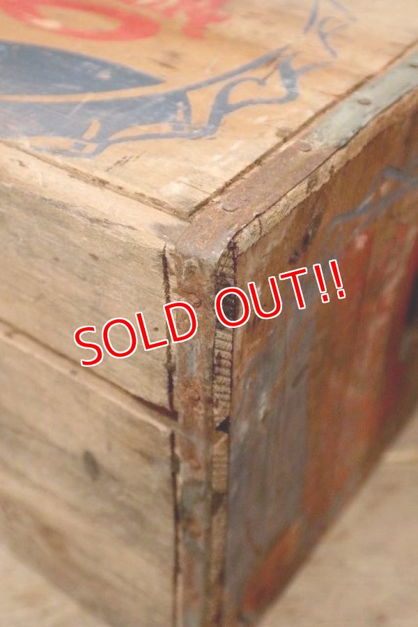 画像10: dp-221101-28 PEPSI COLA / 1940's Wood Box