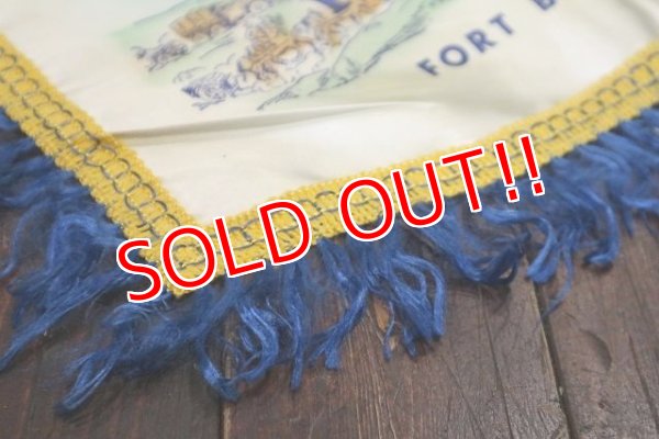 画像6: dp-221101-18 U.S.ARMY "FORT BLISS" 1950's-1960's Cushion Cover