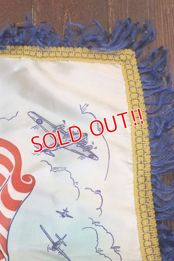 画像3: dp-221101-18 U.S.ARMY "FORT BLISS" 1950's-1960's Cushion Cover