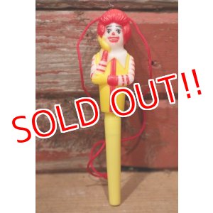 画像: ct-221101-55 McDonald's / Ronald McDonald 1980's Pen Topper & Pen