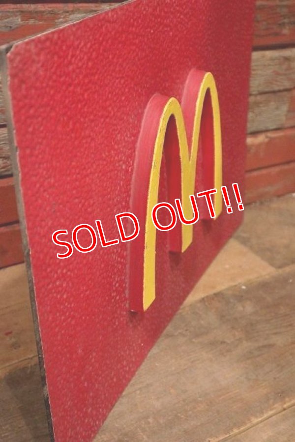 画像6: dp-221101-21 McDonald's / 1980's Plastic Sign
