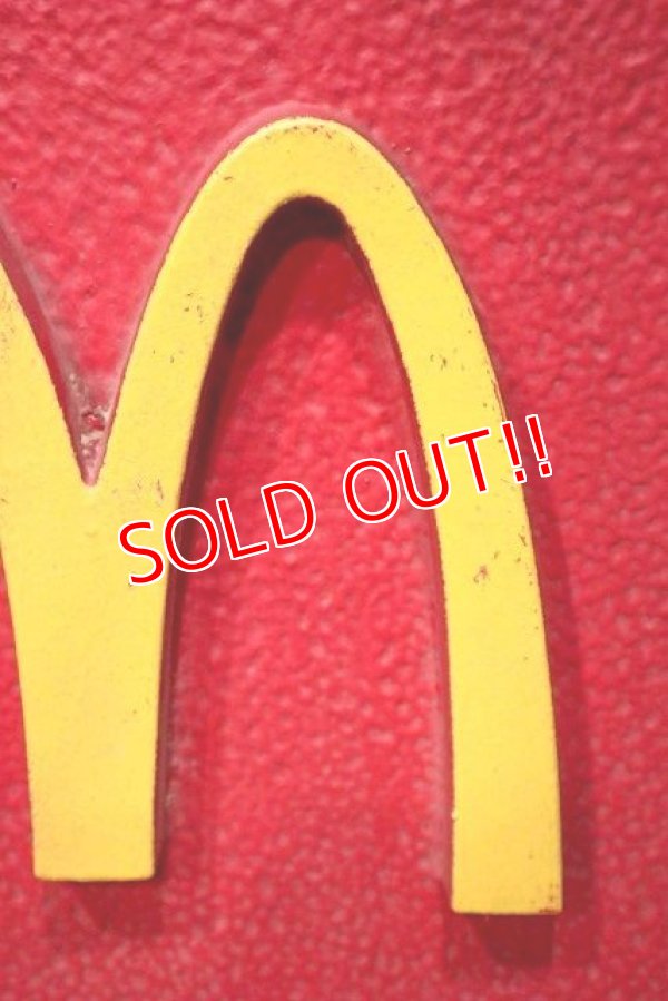 画像3: dp-221101-21 McDonald's / 1980's Plastic Sign