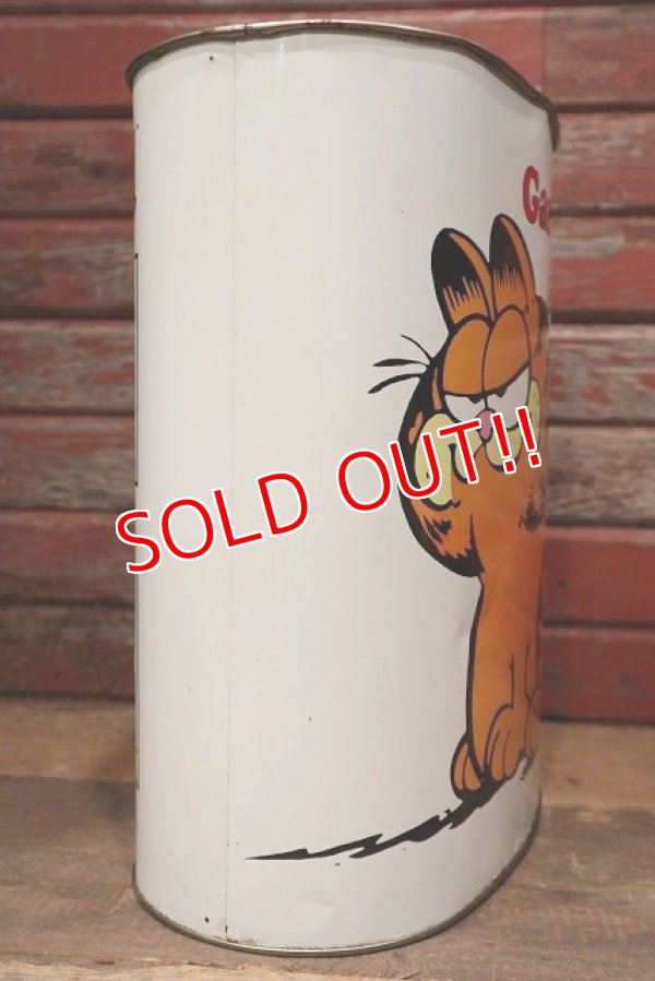 画像7: ct-221101-07 Garfield / CHEINCO 1970's-1980's Tin Trash Box