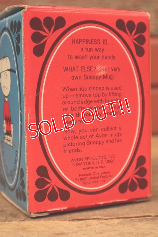 画像10: ct-221101-11 Snoopy / AVON 1960's-1970's Liquid Soap Mug (Box)